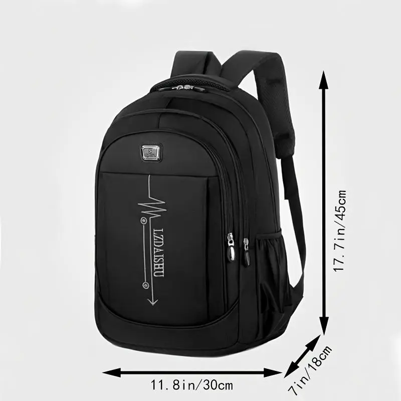 Large Capacity Casual Backpack for Men - Perfect for School, Work, and Travel 1