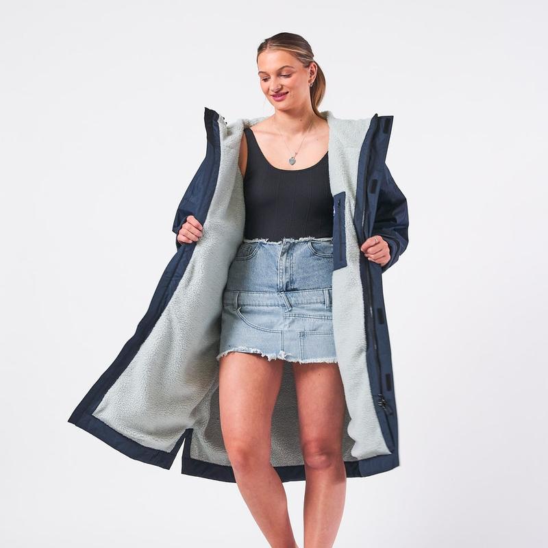 Adult Changing Robe - Navy 4