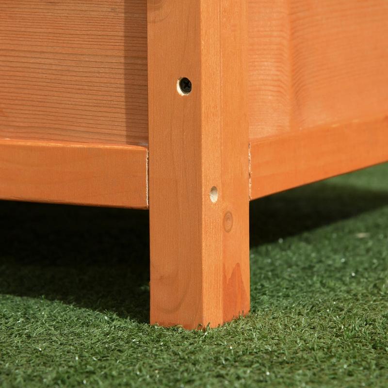 82Cm Wooden Dog Kennel House Garden Shelter Backyard Waterproof Pet Supplies 5
