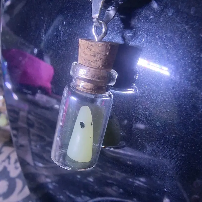emotional support ghost necklace 1