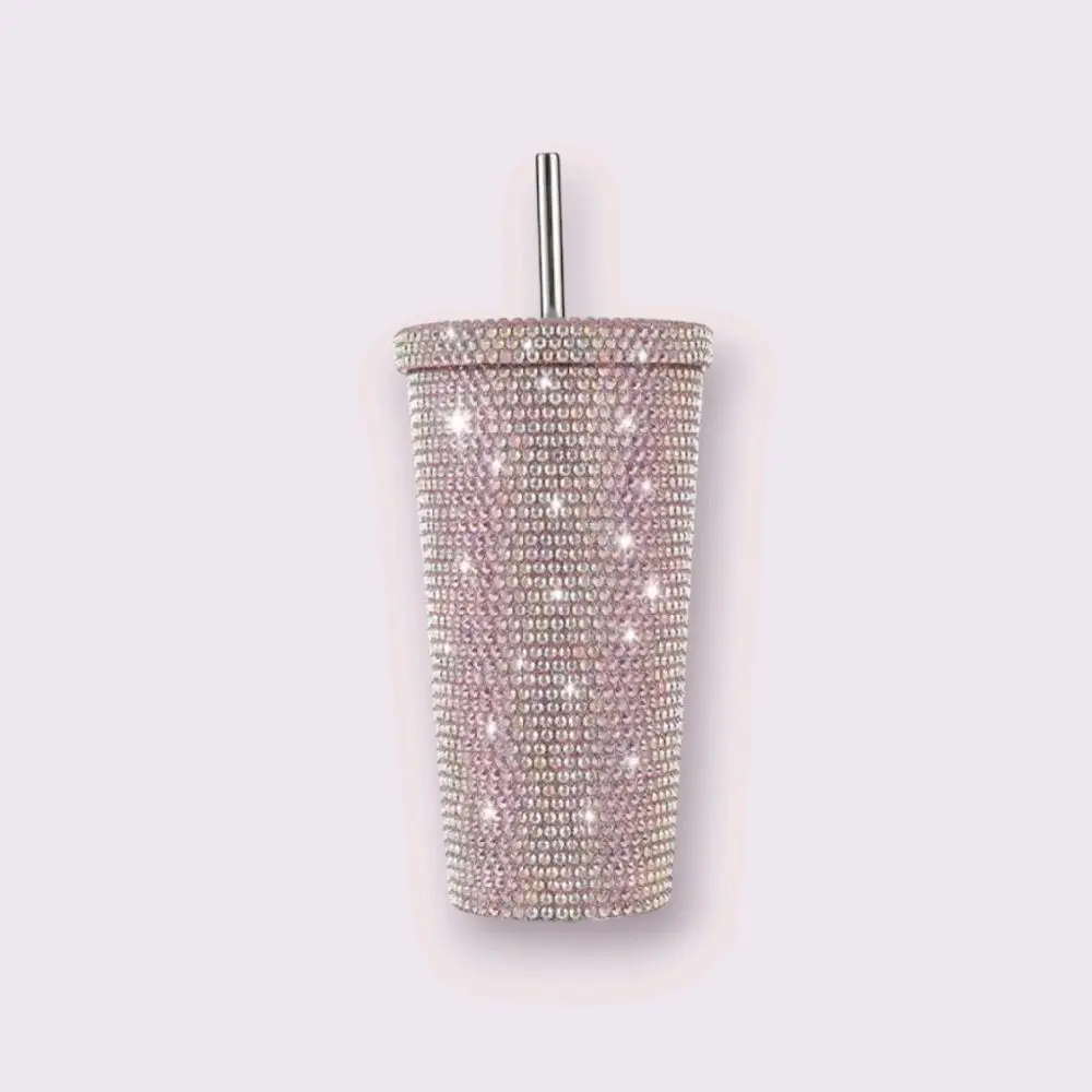 Crystal Stainless Steel Cup for Hot and Cold Drinks - Mug - Drinkware