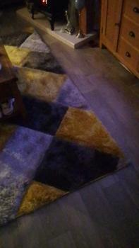 Product Review of So Soft 3D Polyester Shaggy 160cm x 230cm Extra Large Rug - Extra Fluffy, Carved Design, Hard Backed from b**y 0