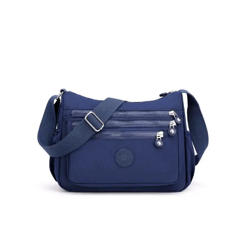 Ladies Shoulder Bag,Cross Body Messenger Multi Pocket Nylon Holiday Handbag Tote 8