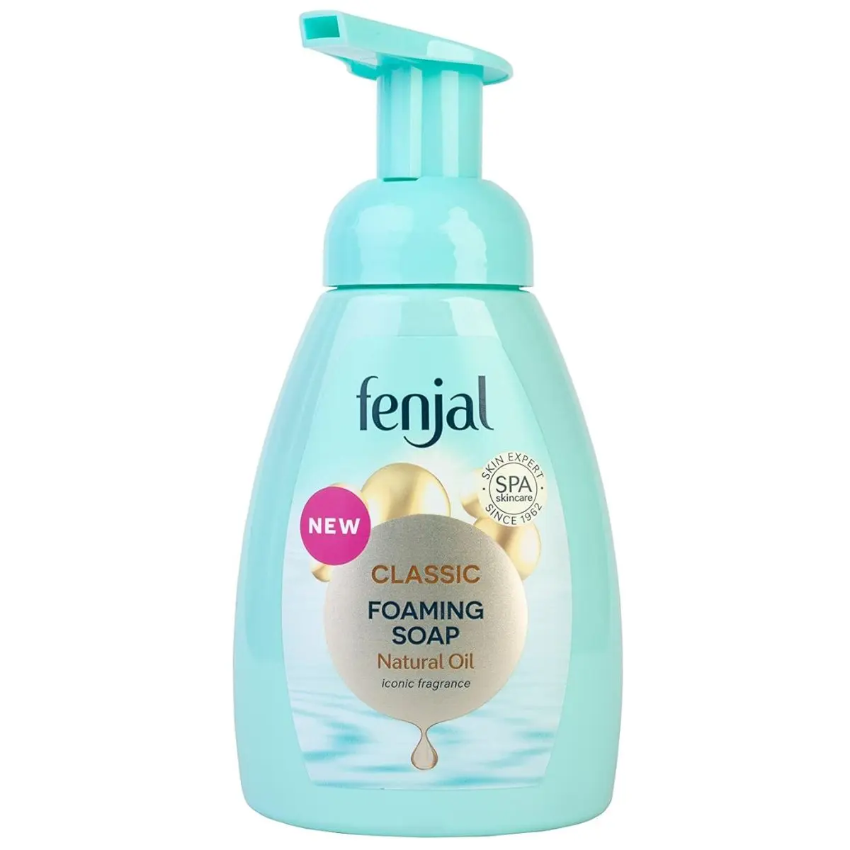 Fenjal Classic Foam Soap 250ml Cleansing Facial Gentle Skincare Daily Fragrance Nourishing Cleanser Scented Aroma Comfort Skin Repair
