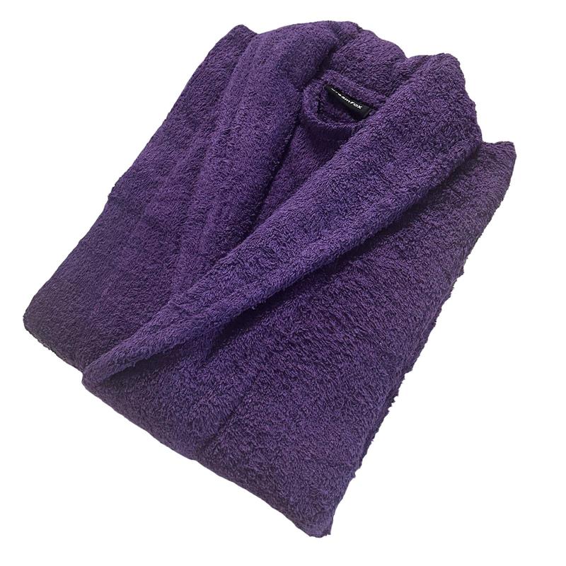 TERRY TOWEL BATH ROBE UNISEX LUXURY SOFT COTTON TOWELLING DRESSING GOWN ONE SIZE MEN WOMEN HOTEL & SPA SUPER ABSORBENT QUALITY 7
