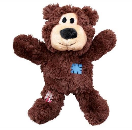 Kong Wild Knots Bears Durable Dog Toys / Cuddly Outside, Durable Strong Inside Knotted Rope Skeleton / Available 3 Colours / 4 Different Sizes 4