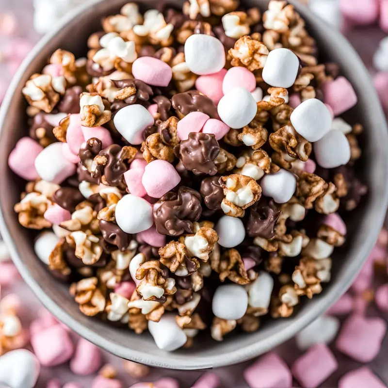 Popcorn Gift Make Your Own Choco Mallow Popcorn Bliss Kit Children's and Teen's Food Activity Gift Box Popcorn Kit 0