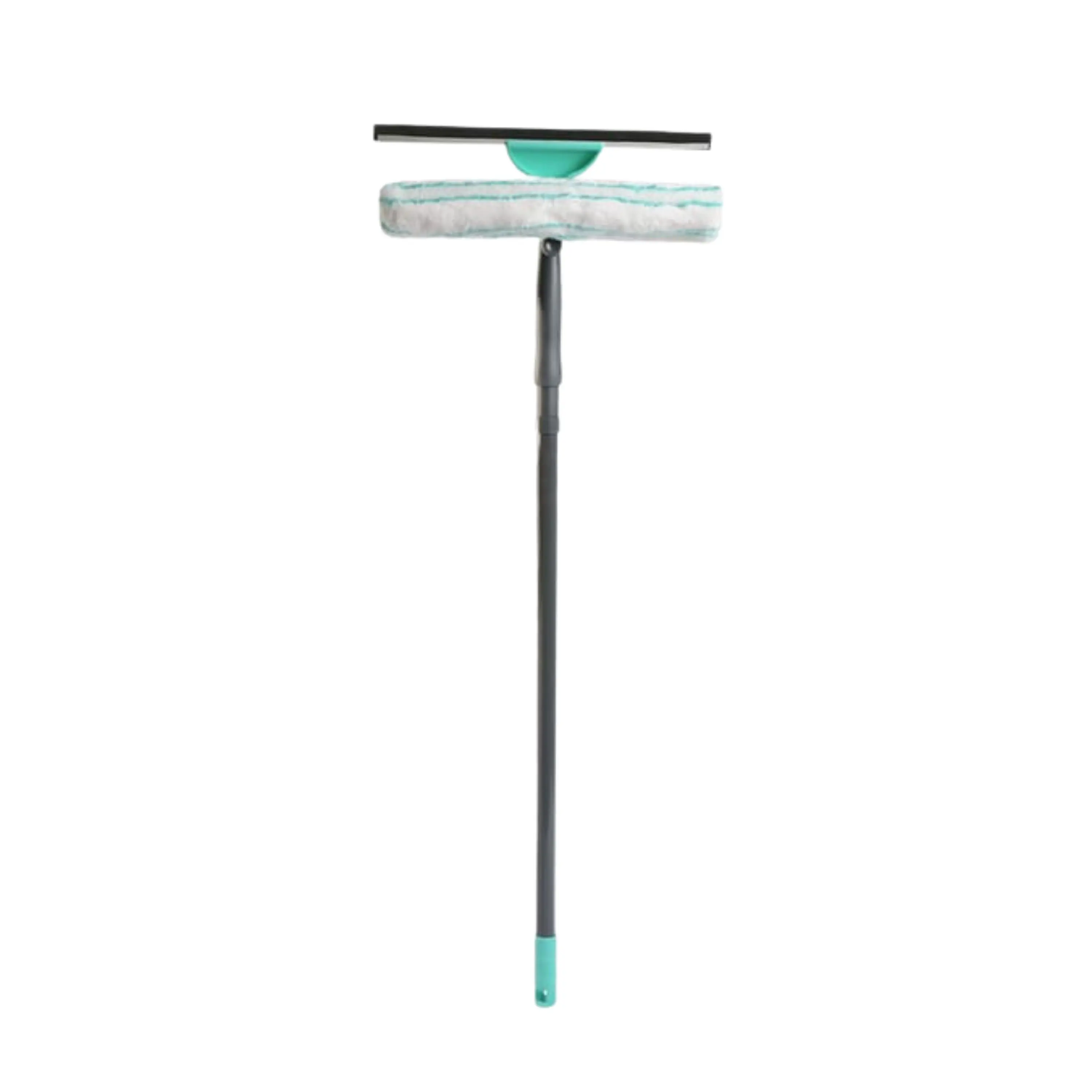 AAMEN Extendable Telescopic Window Cleaning Squeegee - Window Glass Cleaner for High Windows Indoor & Outdoor, Extendable Pole from 79cm to 130cm, Window Cleaning Kit, Shower & Car Glass Cleaner