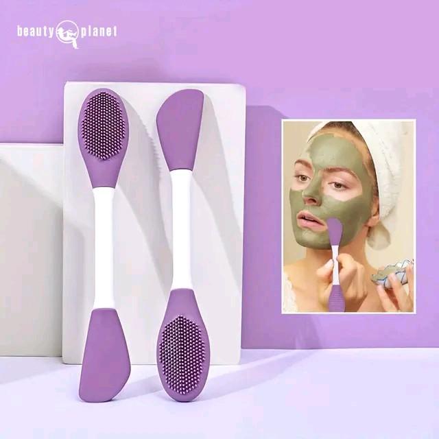 Silicon Fasical Cleaning and Masking Applicator for Skincare Comfort 1