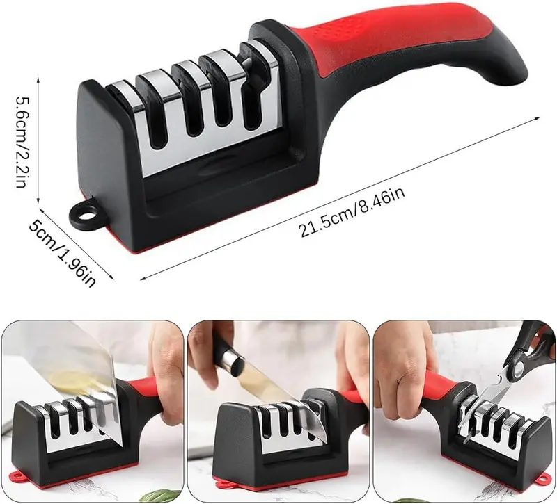 4 StageS Knife Sharpening Kitchen Blade Tool Sharp Professional Knife Sharpener 2