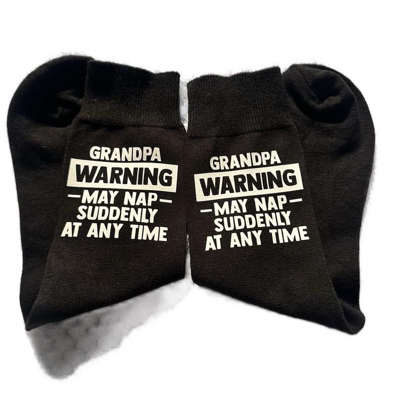 Grandpa Socks - Perfect Little Gift for Any Occasion - Menswear, Underwear Casual 2