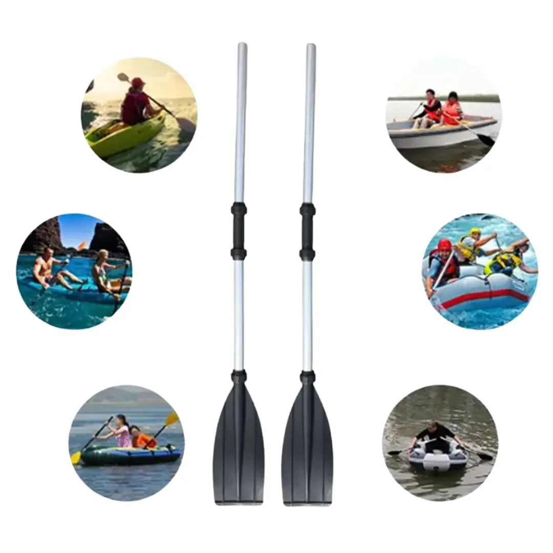 Premium Kayak Paddles - 2 in 1Durable Aluminium Alloy, Adjustable, Detachable, Ultra-Lightweight - Perfect for Kayaking, Boating, Canoeing, Surfing, and Outdoor Water Sports