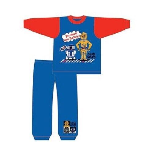 Boys Disney Star Wars Pyjamas Top & Long Bottoms Baby Age 1 - 5 Years 5