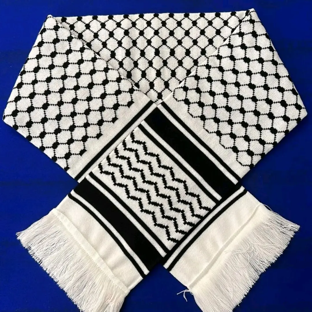 Kefiyyeh Style winter Palestine scarf