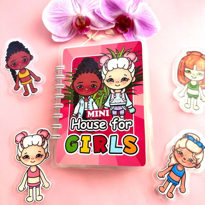 New design Toca Boca Mini house four heroes four cats 0