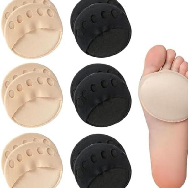 12Pcs Metatarsal Pads for Women - Soft Forefoot Cushions for Immediate Pain Relief - Comfortable Foot Pads for Daily Wear Footwear Shoe Insoles Active Parent 0