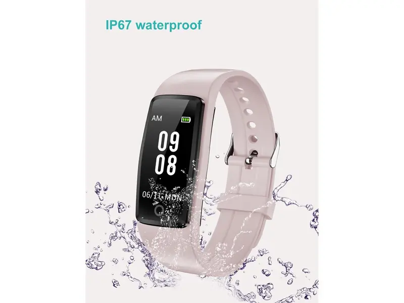 Willful Fitness Tracker Non Bluetooth Simple No App No Phone Needed Waterproof Pedometer Watch with Steps Calories Counter Sleep for Kid's Parents Men, Women 2