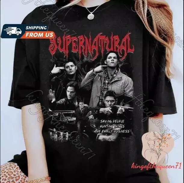 Supernatural Movie T-Shirt, Supernatural Shirt, Sam Dean Winchester Shirt, Womens Supernatural Shirt