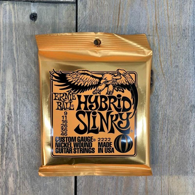 Ernie ball hybrid slinky guitar strings 2222 1