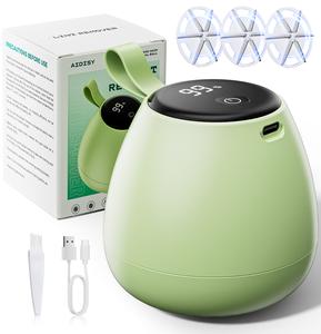 Gift Professional Electric Ball Remover with 3-Blade Head and LED Screen - Multi-Purpose Clothing, Carpet and Plush Toy Ball Remover - Portable and Fast-Charging - Home Essentials