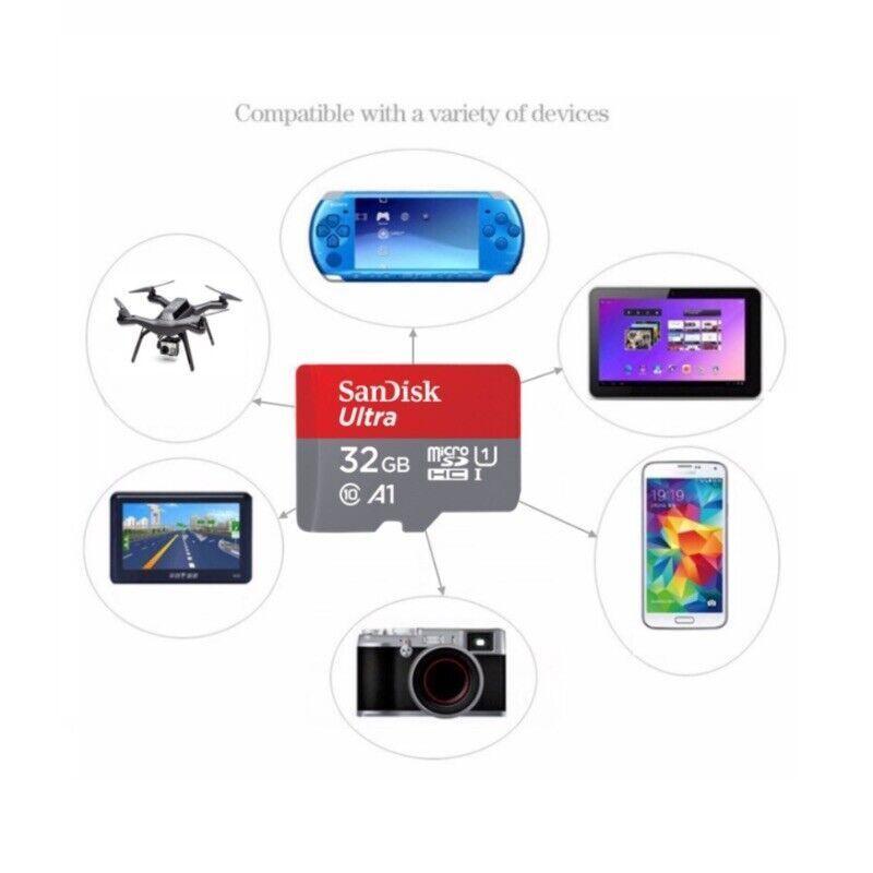 SanDisk Ultra Micro SD Memory Card Class 10 SDHC SDXC 16GB 32GB 64GB 6