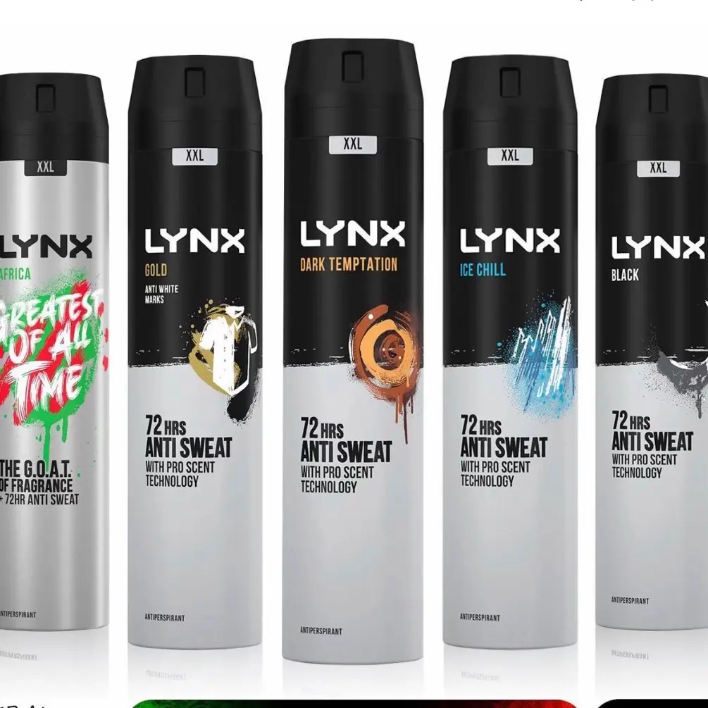 Lynx XXL 72-Hour Sweat Protection Anti-Perspirant Deodorant with Pro Scent Technology, 200ml