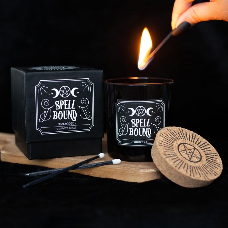 Gothic Gifts Spell Bound Frankincense Candle 0