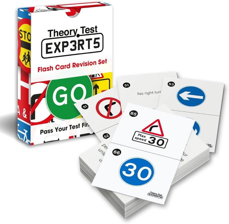 Theory Test Experts 128 Road Signs Flash Cards 2025 (Flashcards) 0