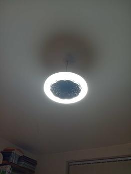 Product Review of Ceiling Fan with LED Lights for Bedroom, 3-speed LED Fan Lamp, Modern Remote Control Fan with LED Light, Indoor Cozy Lighting, Decorative Fan Night Light for Living Room from D**l A**m I**e O**d 1