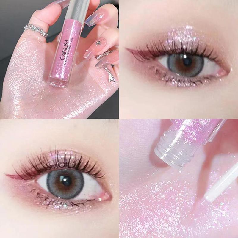 Product Introduction of Canusa Liquid Glitter Eyeshadow -  Quick-Drying for Every Face 2g/0.07 FI0z-Makeup Palette -Blend, Cosmetic 5