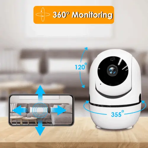 UK 1080P IP Camera Wireless WIFI Outdoor CCTV HD PTZ Smart Home Security IR Cam 3