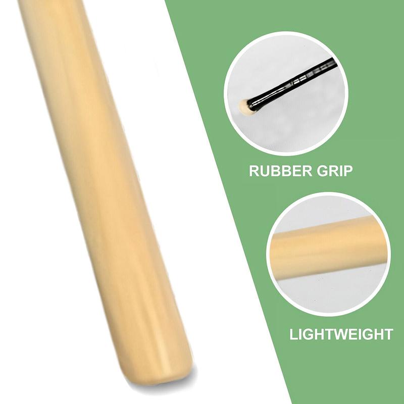 Wooden Baseball Bat Heavy Duty Rounders Softball Training 36" Natural Wood 6