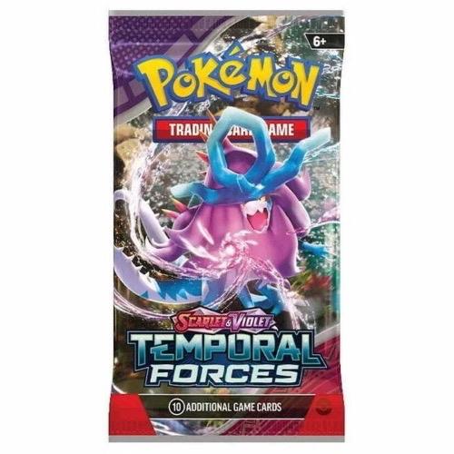 ***LIVE OPENING*** TRADING CARDS Scarlet & Violet Temporal Forces Booster Packs 4