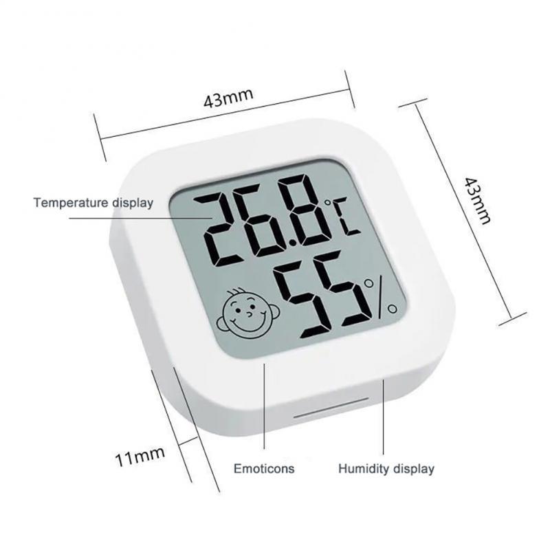 LCD Digital Thermometer Hygrometer Indoor Room Electronic Temperature Humidity Meter Sensor Gauge Weather Station For Home 4