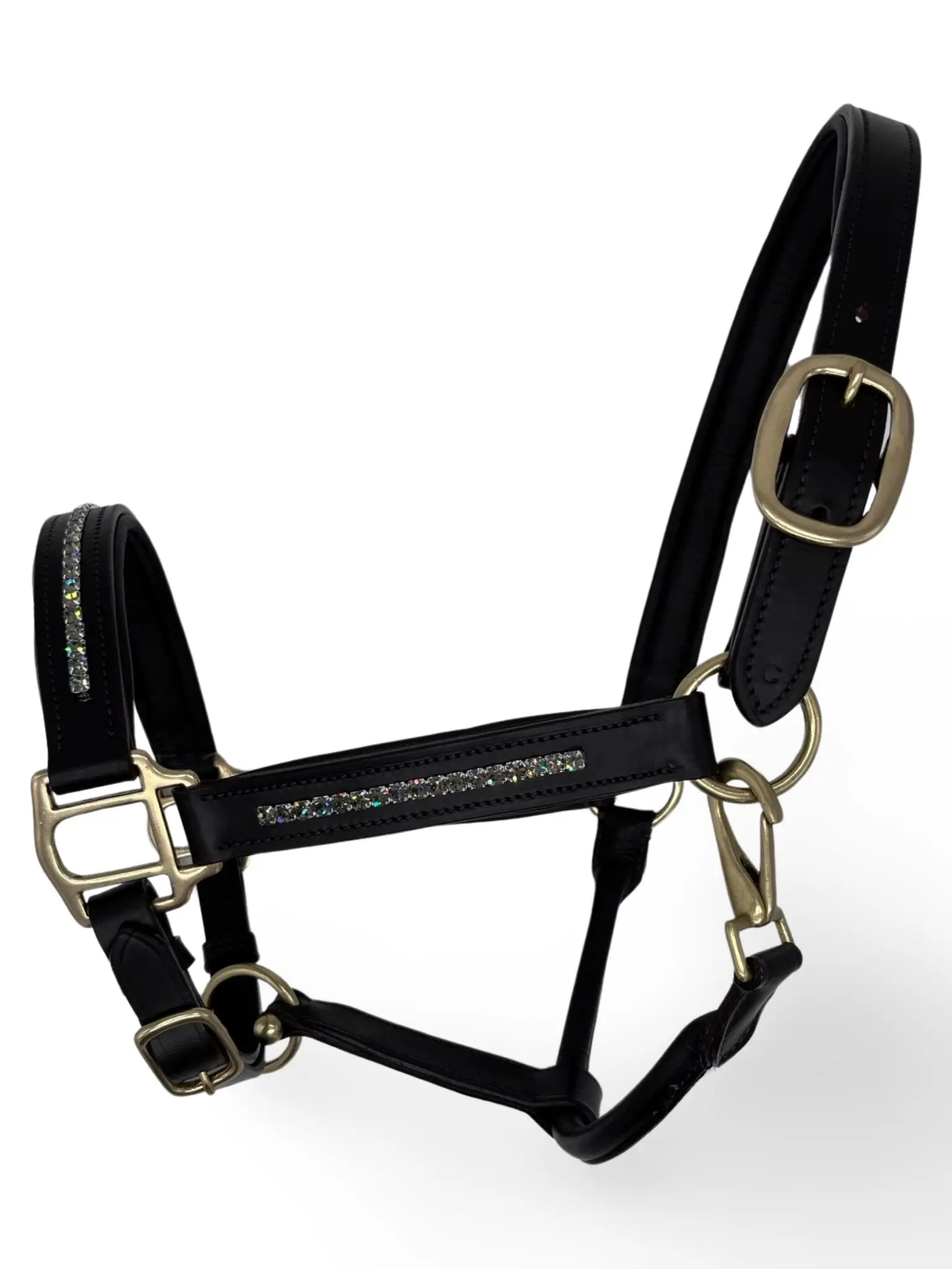 Grey Leather Headcollar