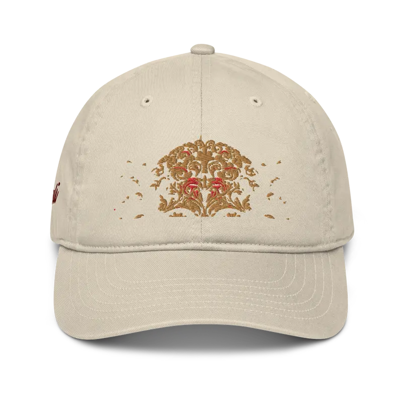 Organic dad hat 1