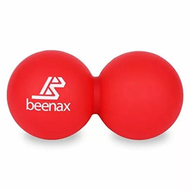 Massage Ball - Double Lacrosse Ball - Perfect for Trigger Point T, Yoga - Designed to Relieve Stress and Relax Tight Muscles 0