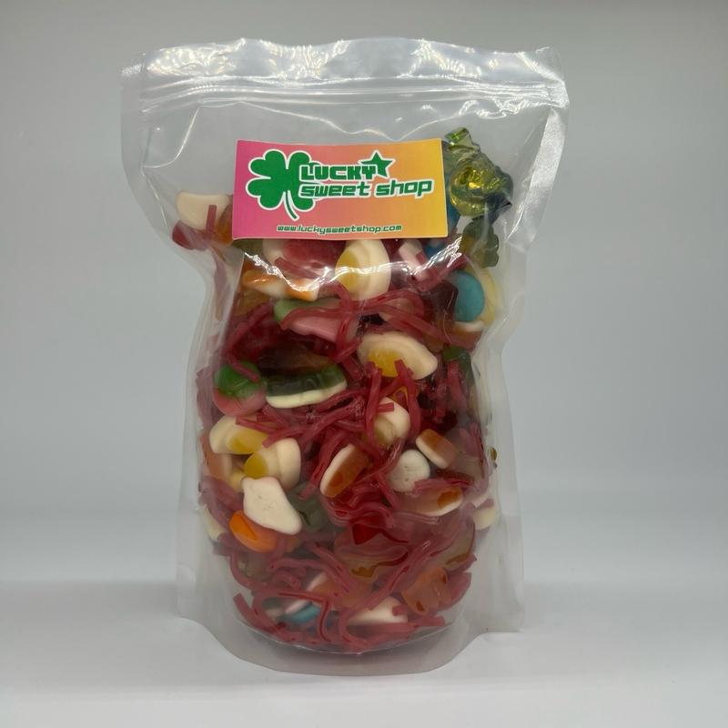 LuckySweetShop 1KG Jelly Mix - Assorted Flavors of Candy Snack 2