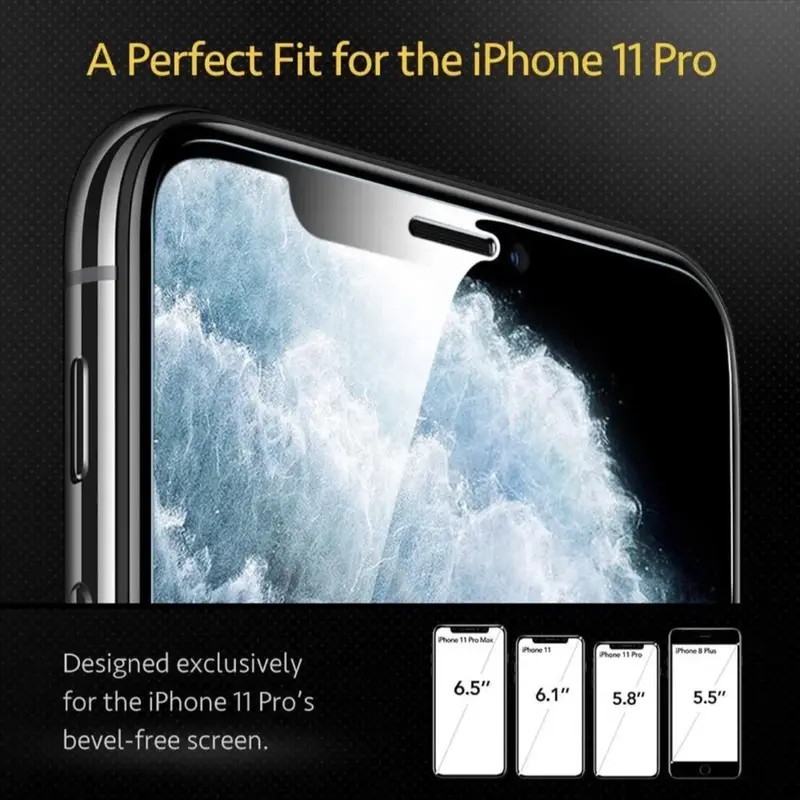 HD Tempered Glass Cellphones Screen Protector Kit, Anti-Scratch Shockproof Smartphone Screen  Protective Film, Phone Protection Accessories for iPhone 11 12 13 14 15 Pro Max iPhone 15 14 Plus Devices, Decalsc 4