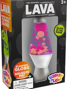 Squish n Flow Lava Lamp Sensory Squishy Toy ( Colours Vary - One Supplied )