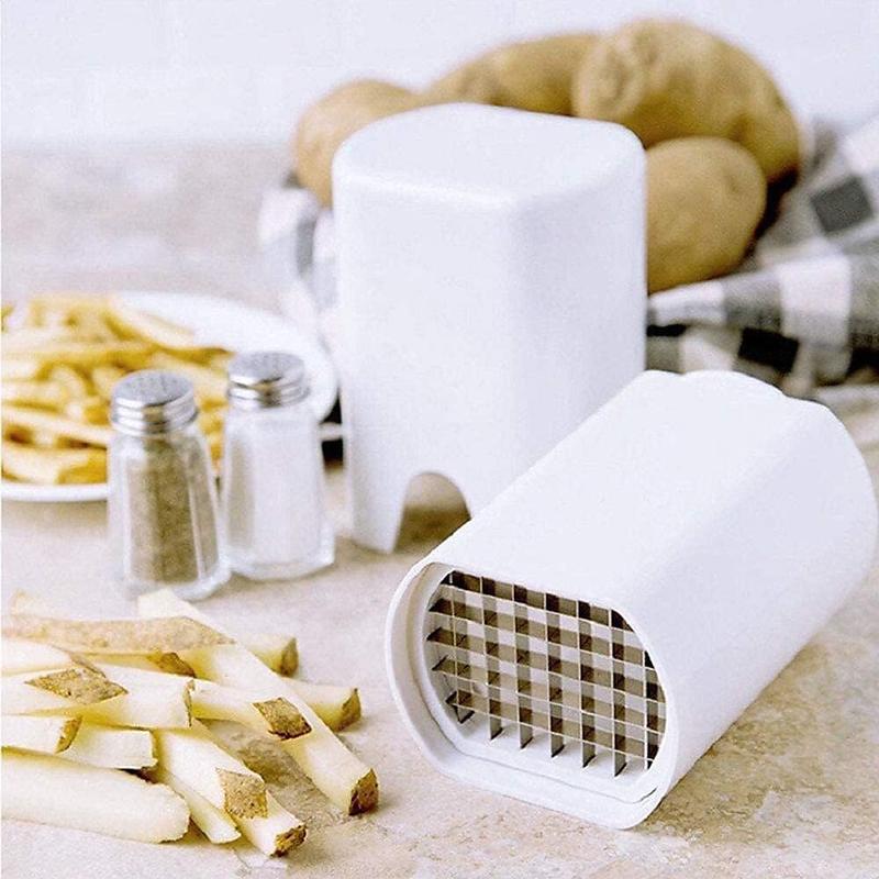 Product Introduction of Chip Chop - 2-in-1 Manual Cutter for Perfect French Fries and Veggie Sticks with Removable Grid and Non-Skid Base 8