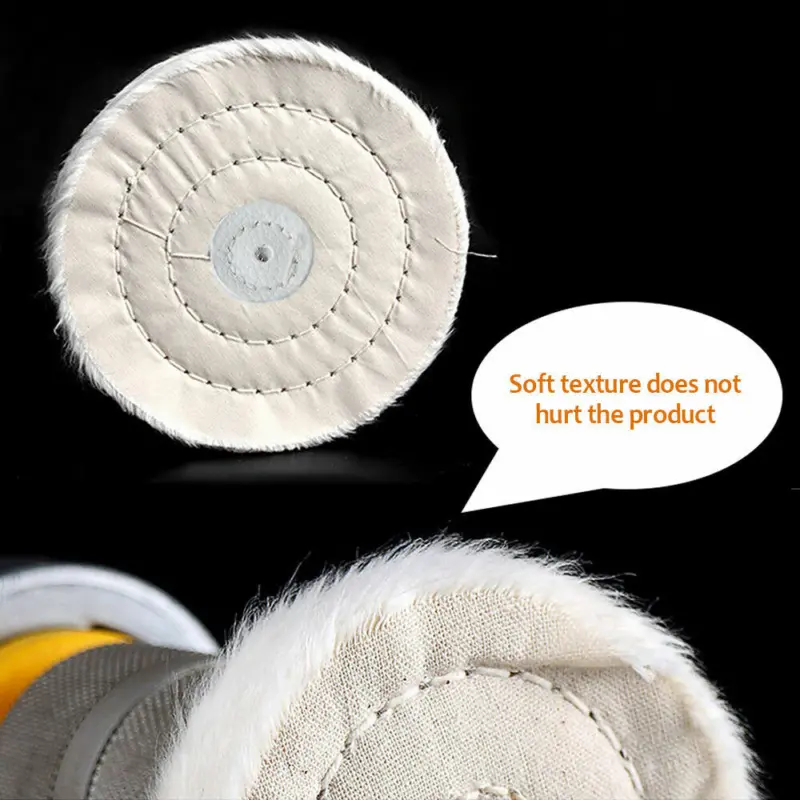 Polishing Buffing Pads Mop Wheel Buffer Pad Drill Kit for Car Polisher 7Pcs Set 3