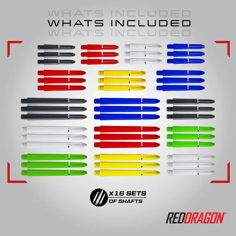 200 Piece Darts Custom Fit Pack Set | Dart Flights | Dart Shafts (Stems) | Trident 180's | Flight Savers | Finger Grip Wax | Rings | Toolkit Bottle Opener | Point Sharpener | Point Protectors 2