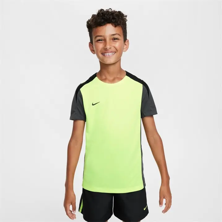 Nike Kids Strike Dri Fit Short Sleeve Global Football Top Juniors Sports 3