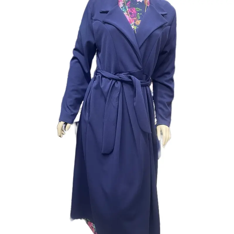 Long all4 season cardigan with belt and pockets With flair bottom uk (8–20) size 6