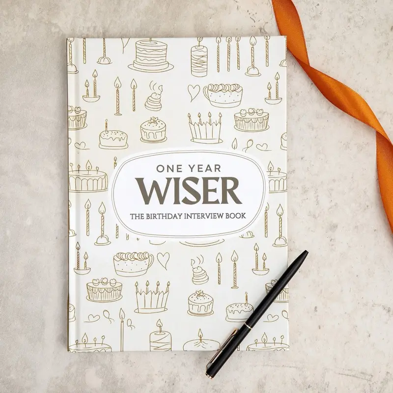 One Year Wiser - The Birthday Interview Book