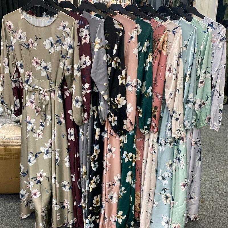 Women's casual long maxi dress  ,Abayas Comfortable Long Sleeve 4