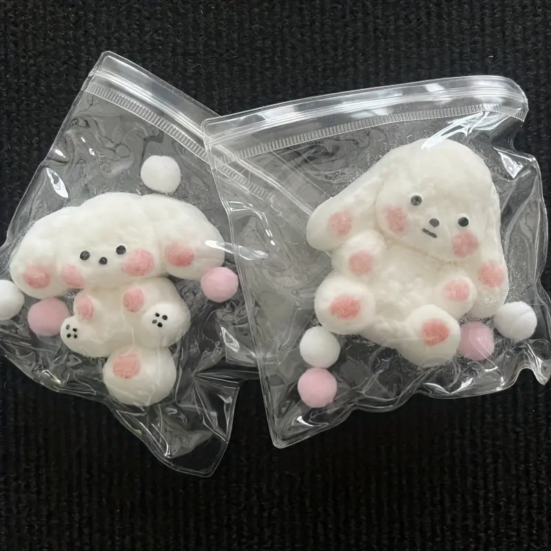 Squishy Dog & Rabbit Relax Toy - Soft, Slow-Rising Squeeze Animal for Youngsters and Adults -The Best Choice for Birthday or Party Gifts 2