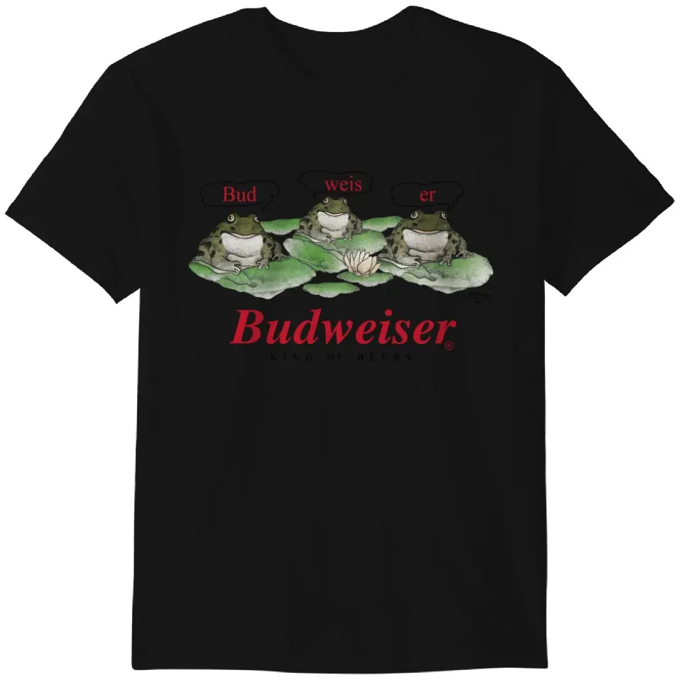 JestBrew 95' Beer Frogs T-Shirt, Bud Weis Er Frog T-Shirt, King Of Beer Shirt, Beer Lover Shirt, 90s Shirt UKY19025030