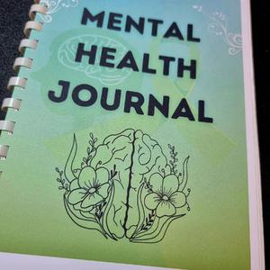 Mental Health Journal/Diary for Anxiety & Depression - Daily Reflections, Breathing Techniques, Tracker & More